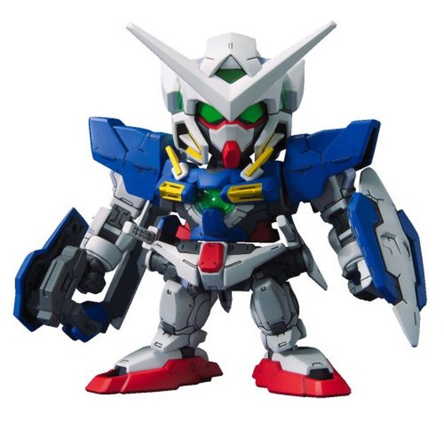 BANDAI Model Kit Gunpla Gundam SD BB Gundam Exia #313