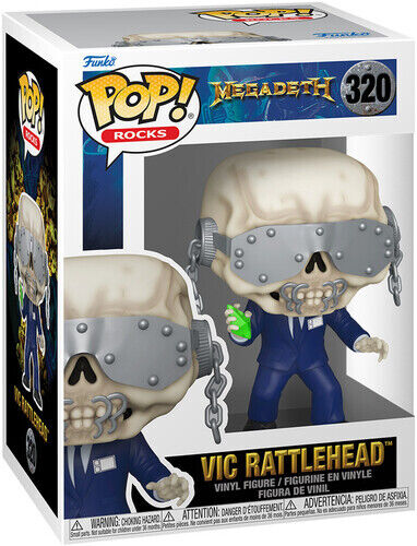 Funko Pop! Megadeth - Vic Rattlehead (9 cm)