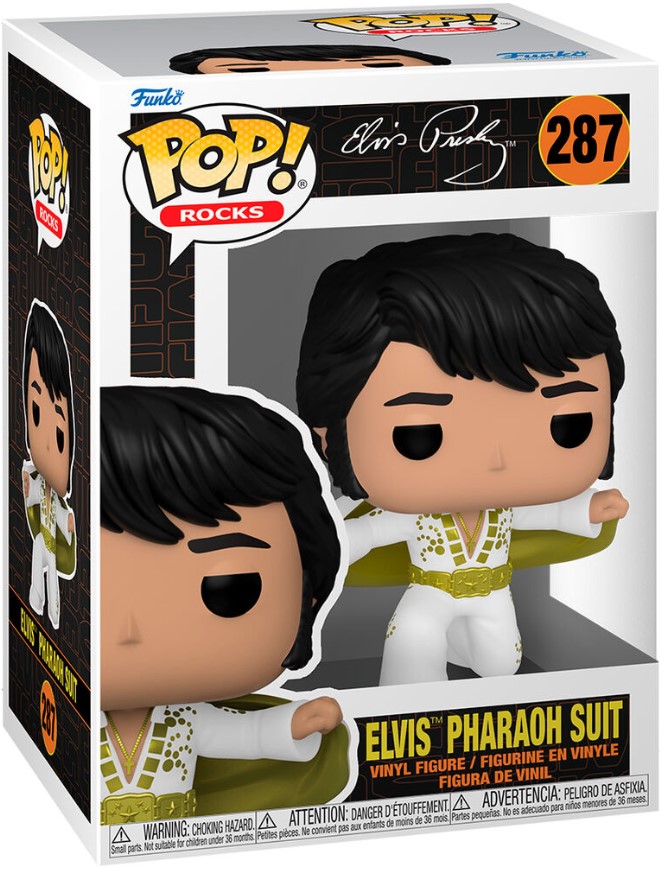 Funko Pop! Rocks - Elvis Pharaoh Suit (9 cm)