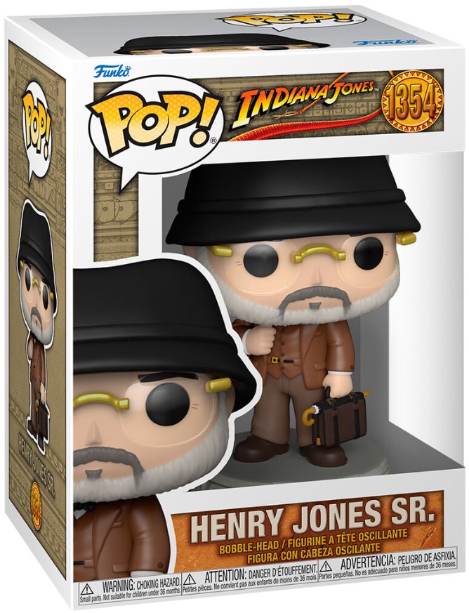 Funko Pop! Indiana Jones - Henry Jones Sr. (9 cm)