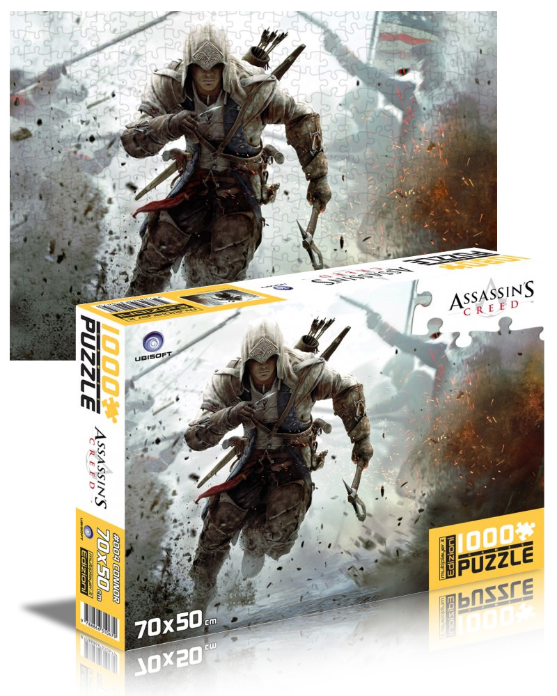 Assassin's Creed 3: Puzzle 1000 pezzi &quot;Connor&quot; N.2