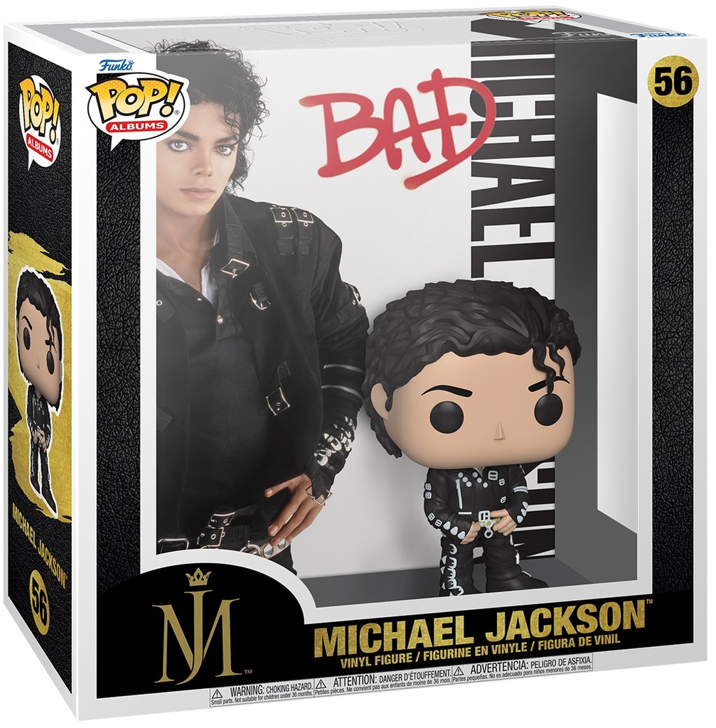 Funko Pop! Albums Michael Jackson - Bad (9 cm)