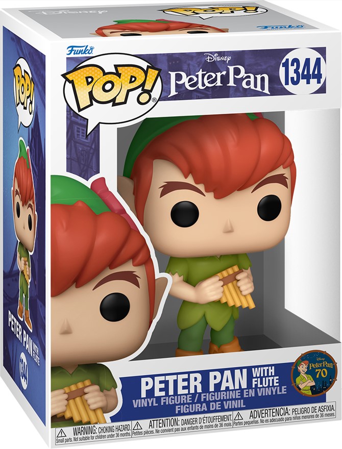 Funko Pop! Disney Peter Pan - Peter Pan With Flute (9 cm)