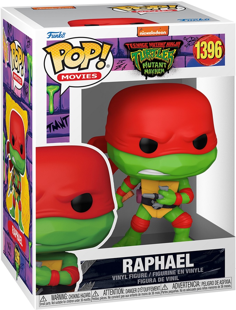 Funko Pop! Teenage Mutant Ninja Turtles Mayhem - Raphael (9 cm)