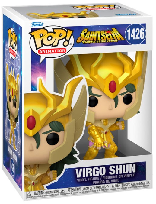 Funko Pop! Saint Seiya Knights Of The Zodiac - Virgo Shun (9 cm)