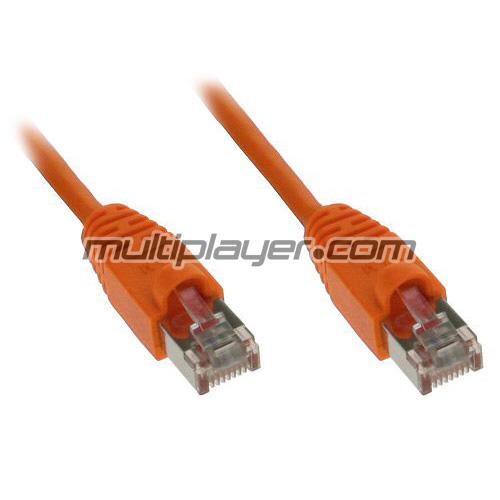 InLine Cavo Patch 1m 100 Mbit RJ45 - arancione