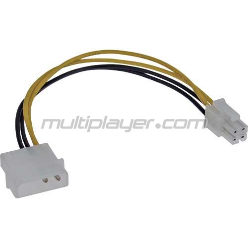 InLine Adattatore Molex - Alimentazione Supplementare 4Pin - 20cm