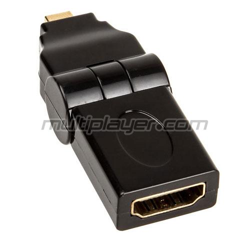 InLine Adattatore HDMI/Micro-HDMI F/M Pieghevole