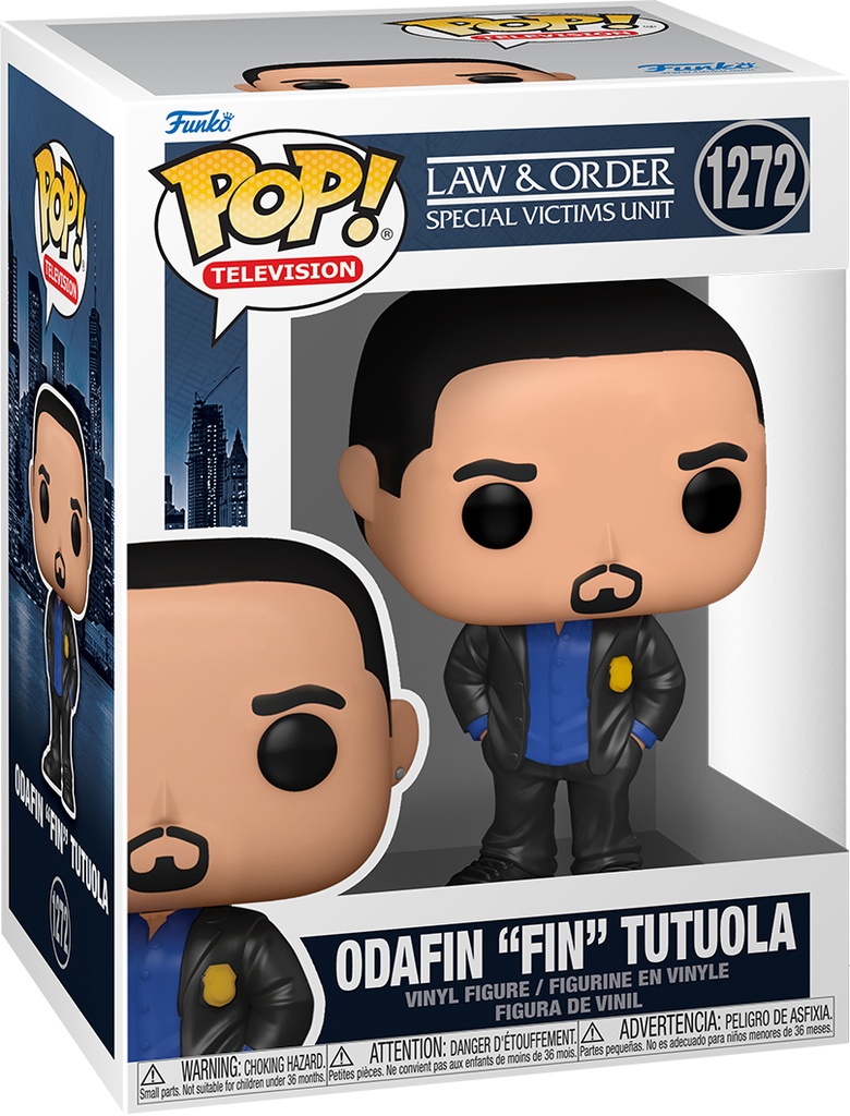 Funko Pop! Law & Order - Odafin Fin Tutuola (9 cm)