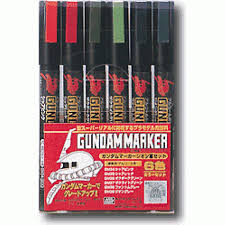 GSI - Model Kit Gunpla - Gundam Marker: GMS-108 Zeon Set