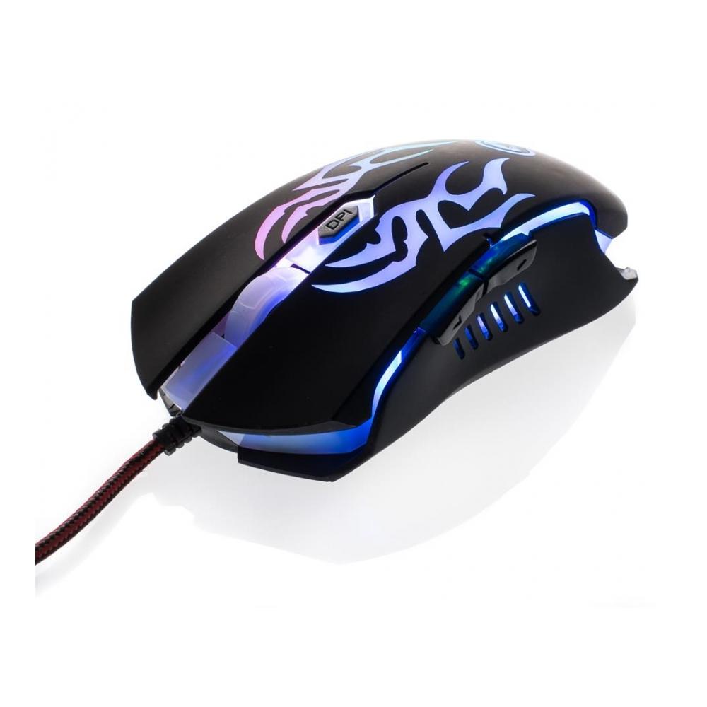 iTek - Gaming Mouse SCORPION INFOREST - 2400dpi, 7 tasti, retroilluminato multicolor
