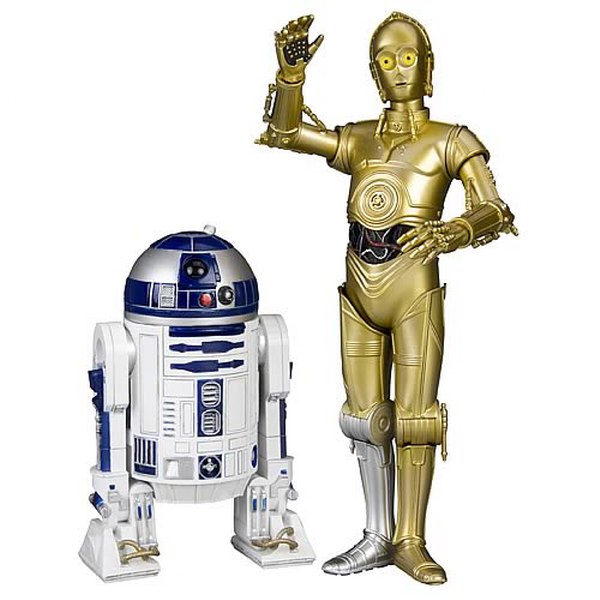 KOTOBUKIYA - Star Wars C-3PO &amp; R2-D2 Mini Artfx+ Statue