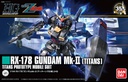 Bandai Model kit Gunpla Gundam HGUC RX-178 Mk II Titans 1/144