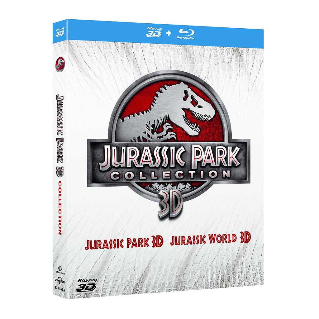 Jurassic Park / Jurassic World (3D) (2 Blu-Ray 3D+2 Blu-Ray)