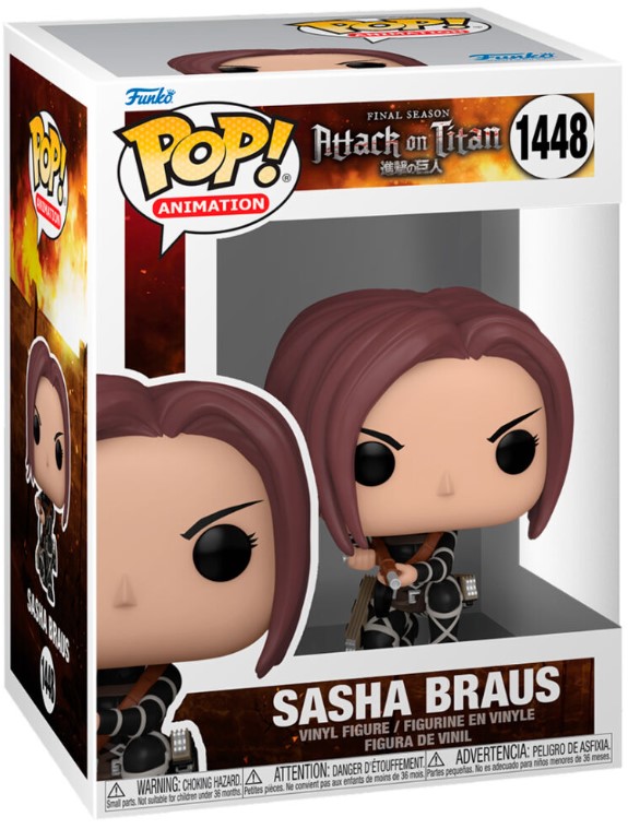 Funko Pop! Attack On Titan - Sasha Braus (9 cm)