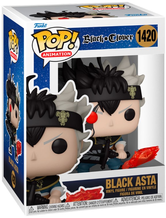 Funko Pop! Black Cover - Black Asta (9 cm)