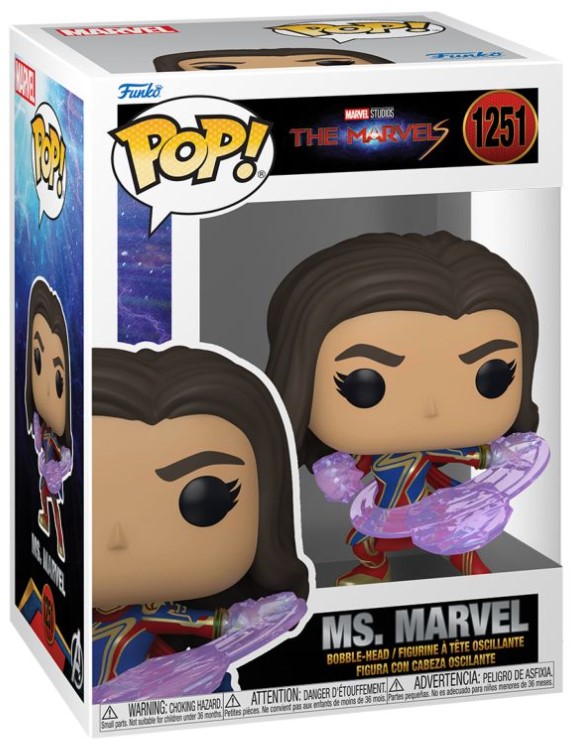 Funko Pop! The Marvels - Ms Marvel (9 cm)