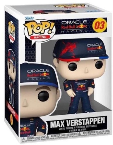 Funko Pop! Oracle Red Bull Racing - Max Verstappen (9 cm)