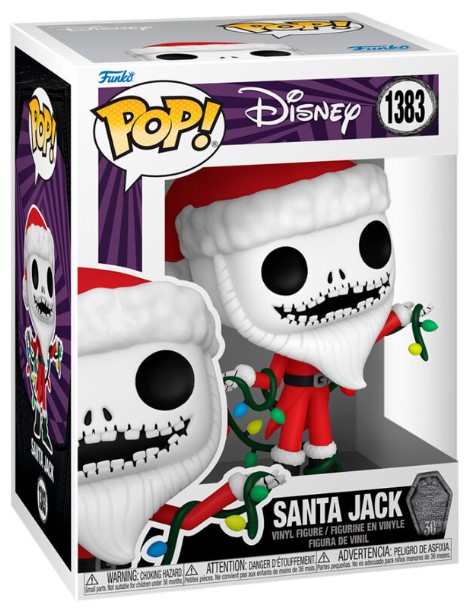 Funko Pop! Disney - Santa Jack (30th Anniversary, 9 cm)