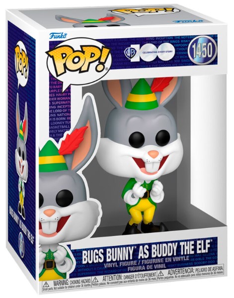 Funko Pop! WB 100 - Bugs Bunny As Buddy The Elf (9 cm)