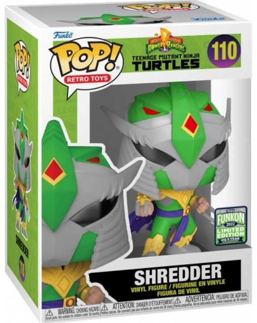 Funko Pop! Teenage Mutant Ninja Turtles - Shredder (Limited Edition, 9 cm)