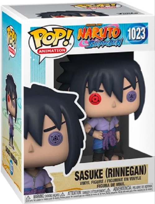 Funko Pop! Naruto Shippuden - Sasuke Rinnegan (9 cm)