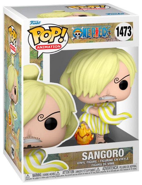 Funko Pop! One Piece - Sangoro (9 cm)