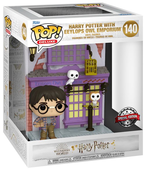 Funko Pop! Harry Potter - Harry Potter With Eeylops Owl Emporium (9 cm)