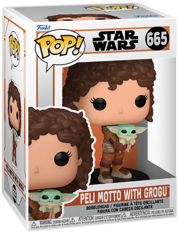 Funko Pop! Star Wars - Peli Motto With Grogu (9 cm)