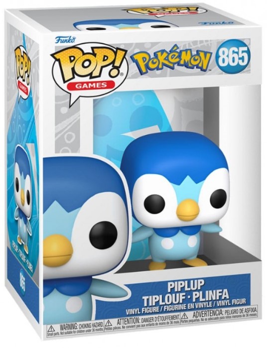 Funko Pop! Pokemon - Piplup (9 cm)