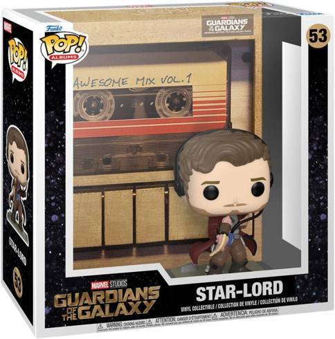 Funko Pop! Albums Marvel Guardians Of The Galaxy - Star-Lord (9 cm)