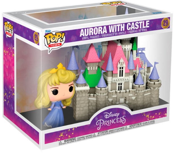 Funko Pop! Disney Princess - Aurora With Castle (9 cm)