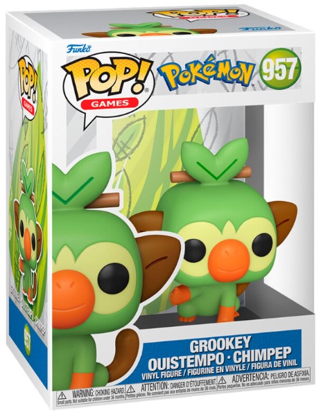 Funko Pop! Pokemon - Grookey (9 cm)