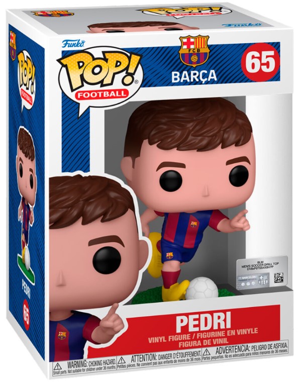 Funko Pop! FC Barcelona - Pedri (9 cm)