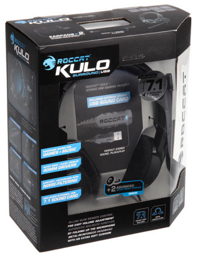 Roccat - Cuffie Kulo Virtual 7.1 USB