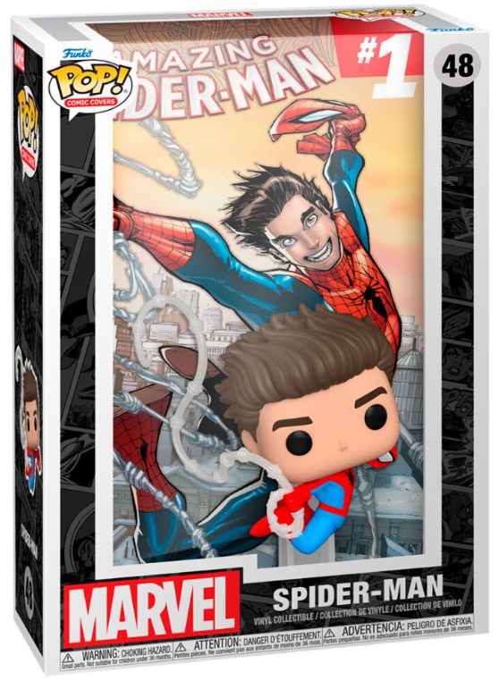 Funko Pop! Comic Covers Marvel - Spider-Man (9 cm)