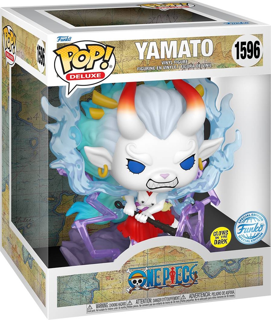 Funko Pop! Deluxe One Piece - Yamato (Esclusiva, Glow In The Dark, 15 cm)