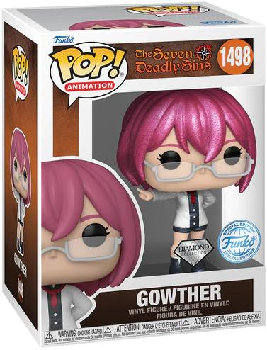 Funko Pop! The Seven Deadly Sins - Gowther (Diamond Collection, Limited Edition, 9 cm)