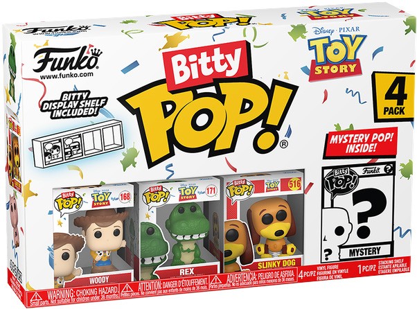 Bitty Pop! Toy Story - Woody (4 pack)