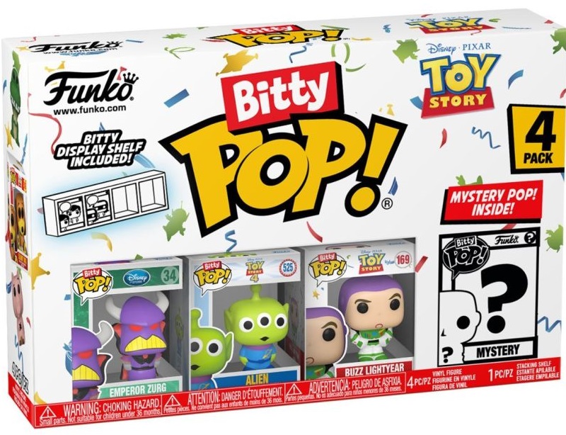 Bitty Pop! Toy Story - Emperor Zurg (4 pack)