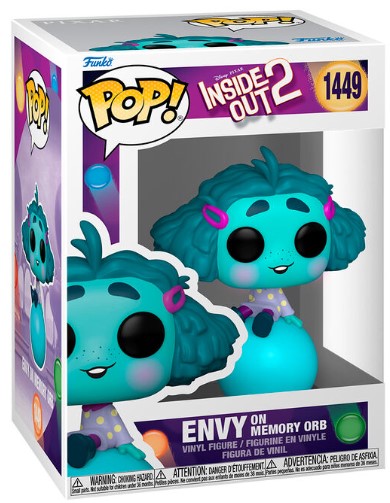 Funko Pop! Inside Out 2 - Envy On Memory Orb (9 cm)