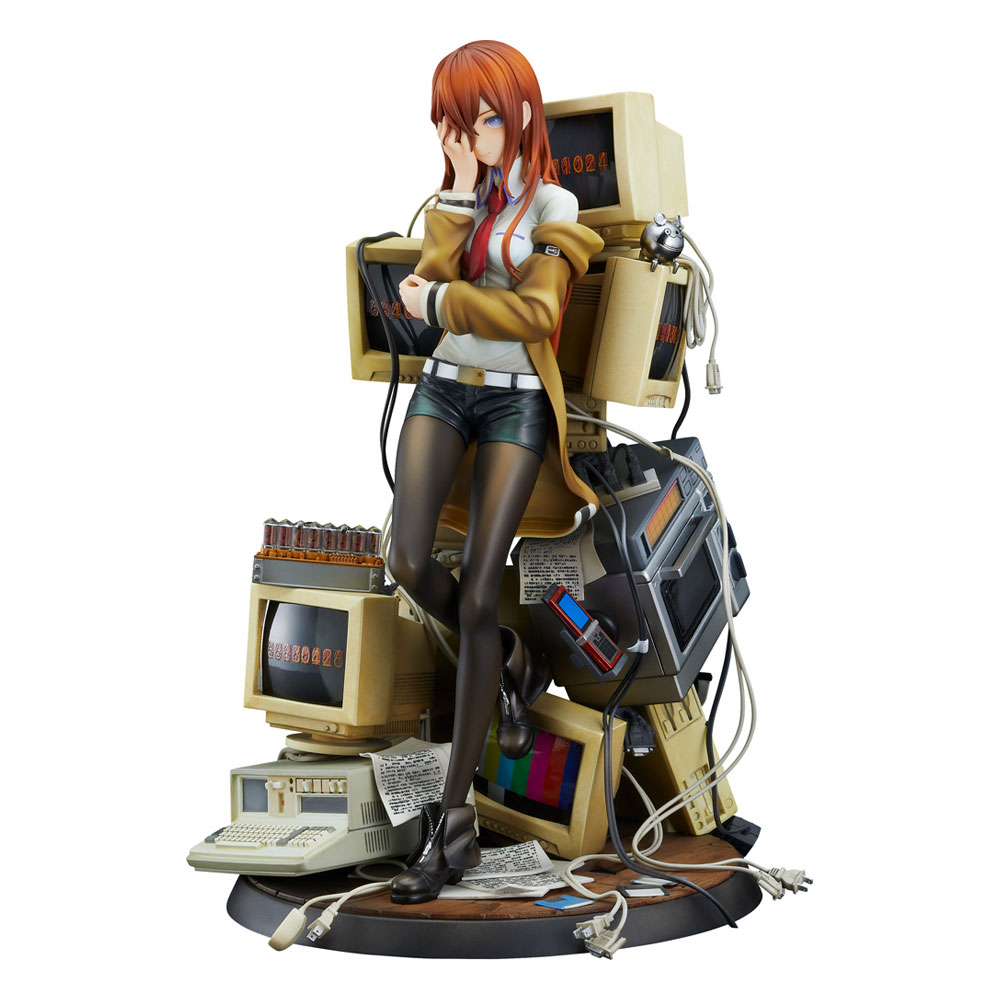 Steins Gate Statua Kurisu Makise Reading Steiner 23 Cm GOOD SMILE