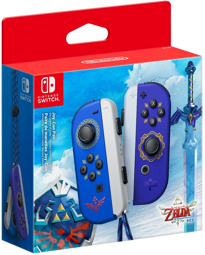 Coppia Joy-Con (The Legend Of Zelda Skyward Sword HD Limited Edition)