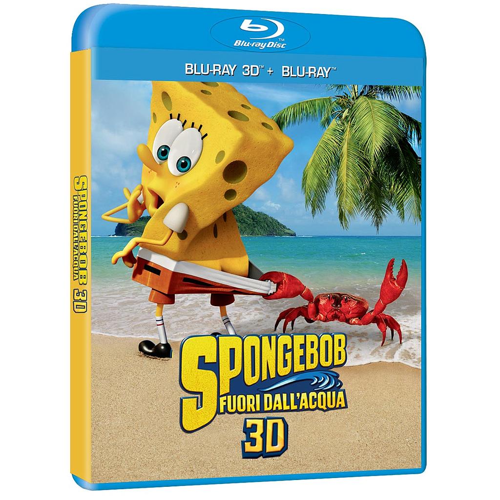 Spongebob - Fuori Dall'Acqua (3D) (Blu-Ray 3D+Blu-Ray)