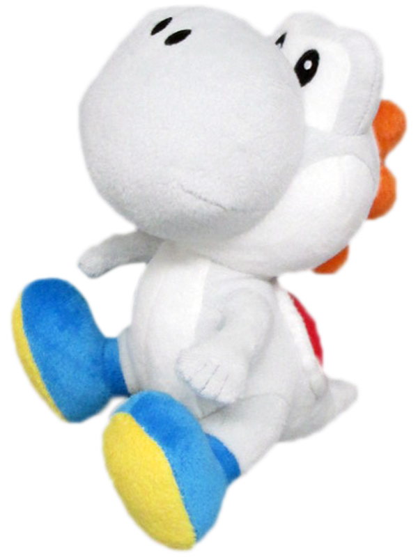 Yoshi Bianco Peluche 17 cm Nintendo Originale