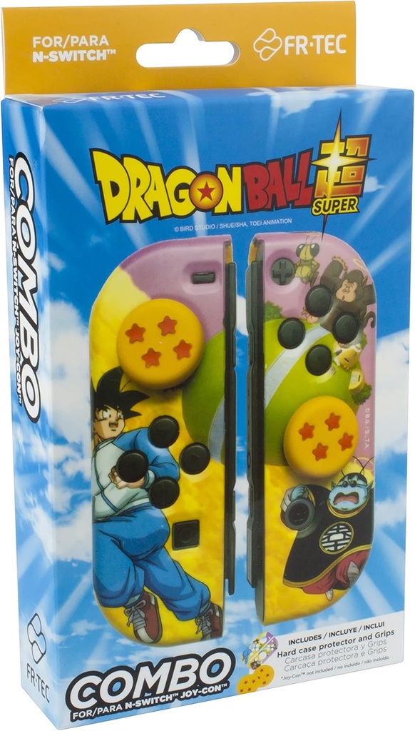 Cover rigida per Joy Con + Grips stick Dragon Ball Z Combo Pack