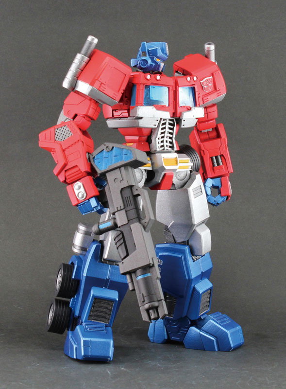ALPHAMAX - Hero Of Steel Transformers - Convoy Robot Optimus Prime 23 cm Action Figure