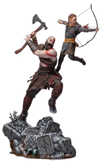 God of War - Kratos & Atreus (34 cm)