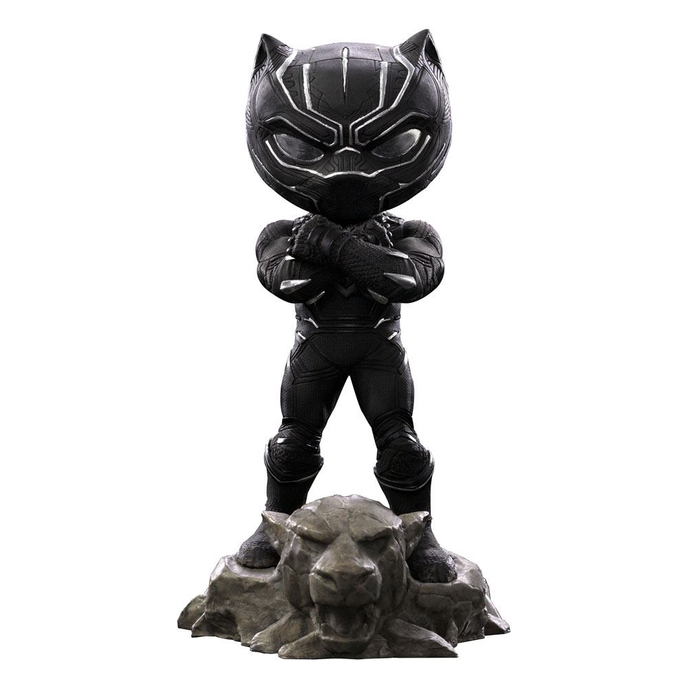 Black Panther Statua The Infinity Saga Mini Co 15 Cm IRON STUDIOS