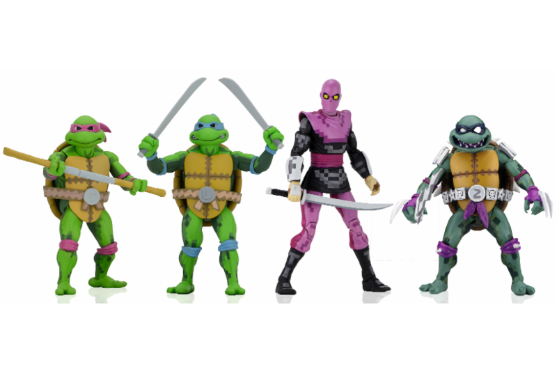 TMNT Turtles In Time - 4 Pack (17 cm)